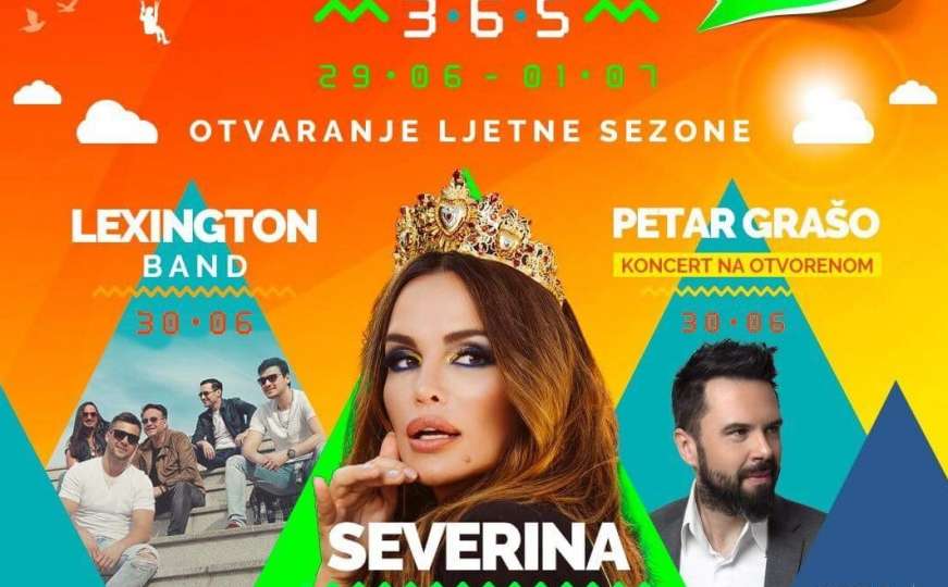 Ljeto puno zabave: Severina otvara "Festival 365" na Jahorini
